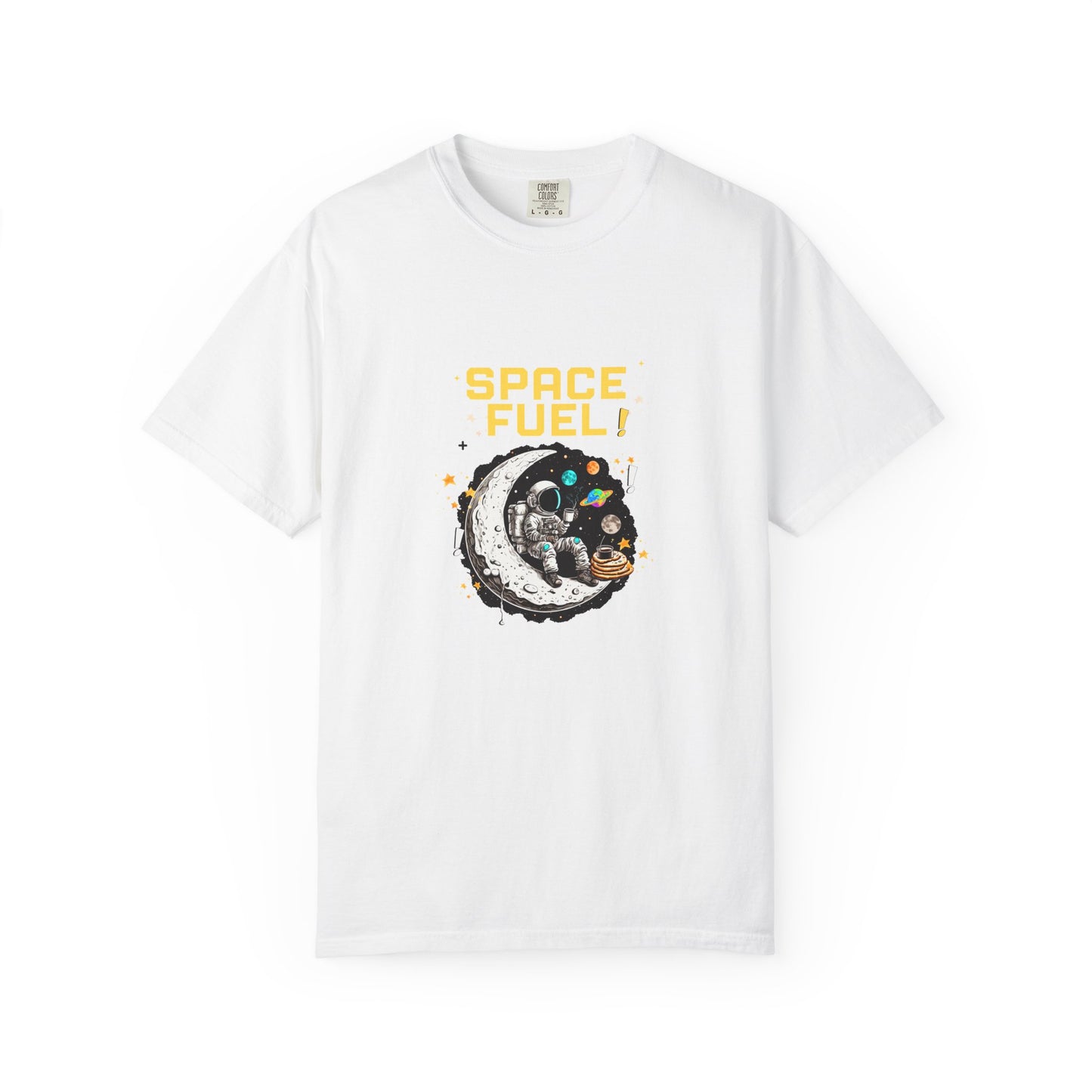 Space Fuel Unisex Garment-Dyed T-shirt