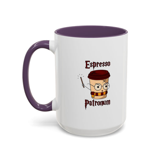 Espresso Patronum Accent Coffee Mug (11, 15oz)