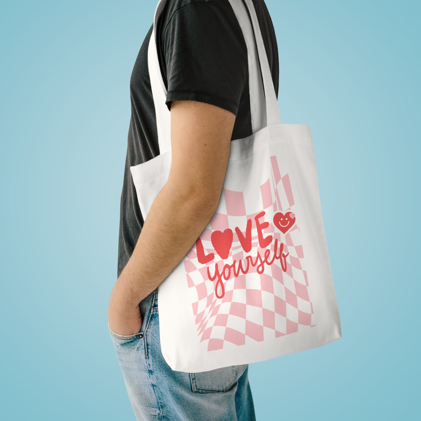 Love Yourself Cotton Tote Bag