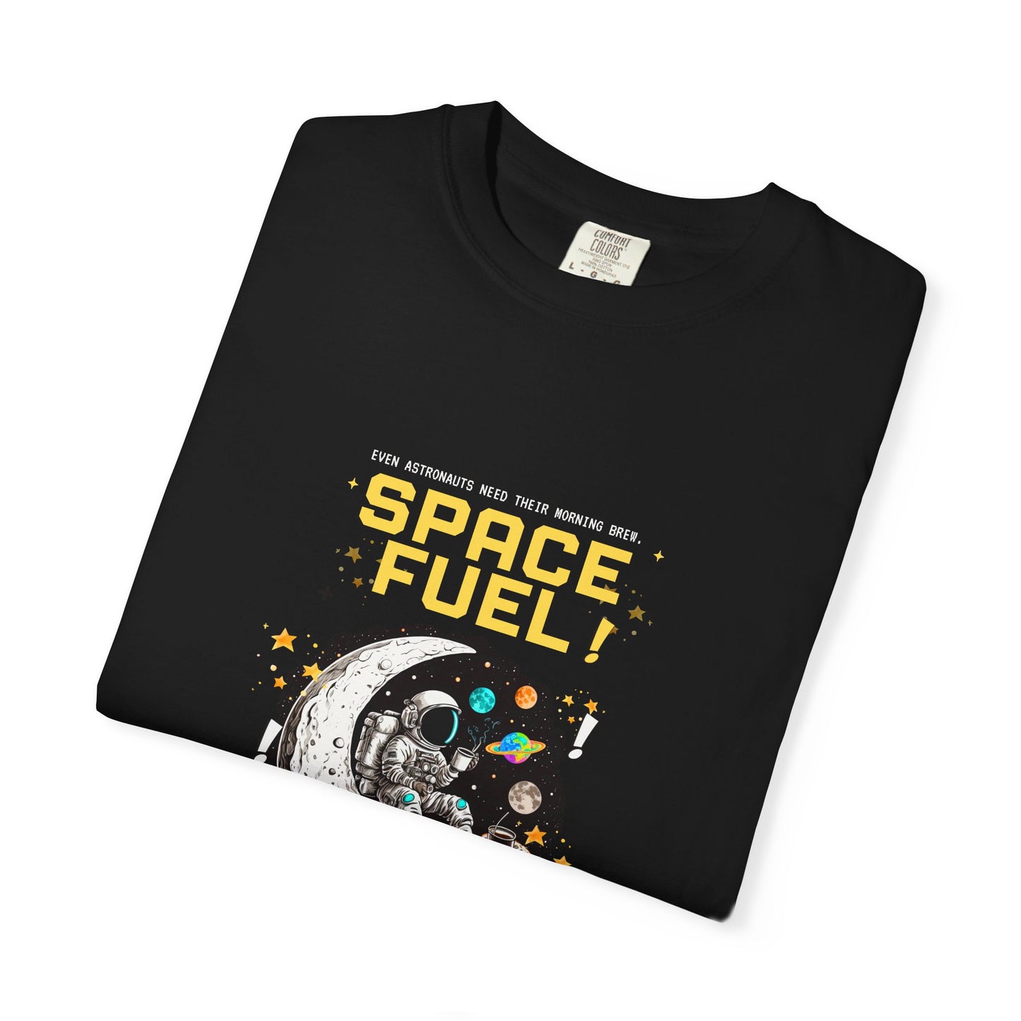 Space Fuel Unisex Garment-Dyed T-shirt