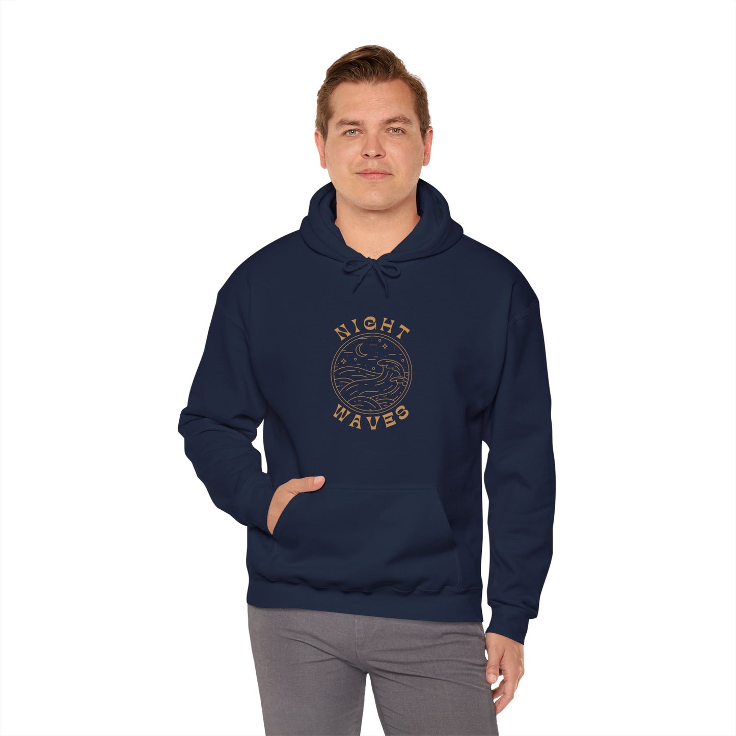 Night Waves Unisex Heavy Blend™ Hooded Sweatshirt