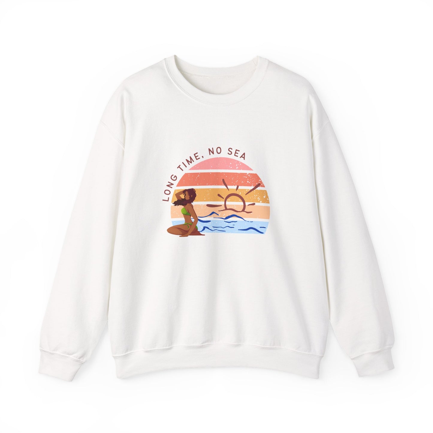 Long Time, No See  Women's Heavy Blend™ Crewneck Sweatshirt