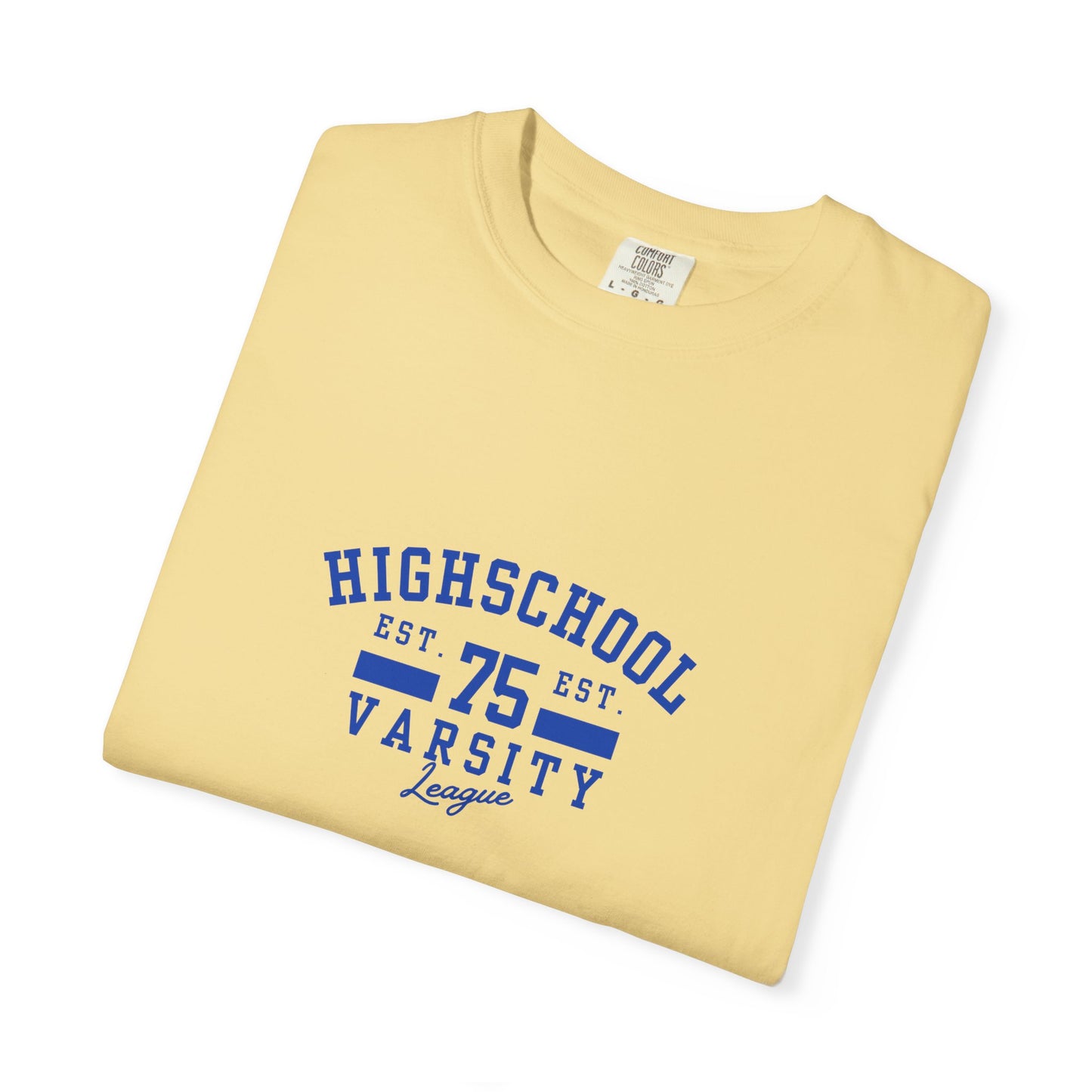 High School Varsity League Unisex Garment-Dyed T-shirt