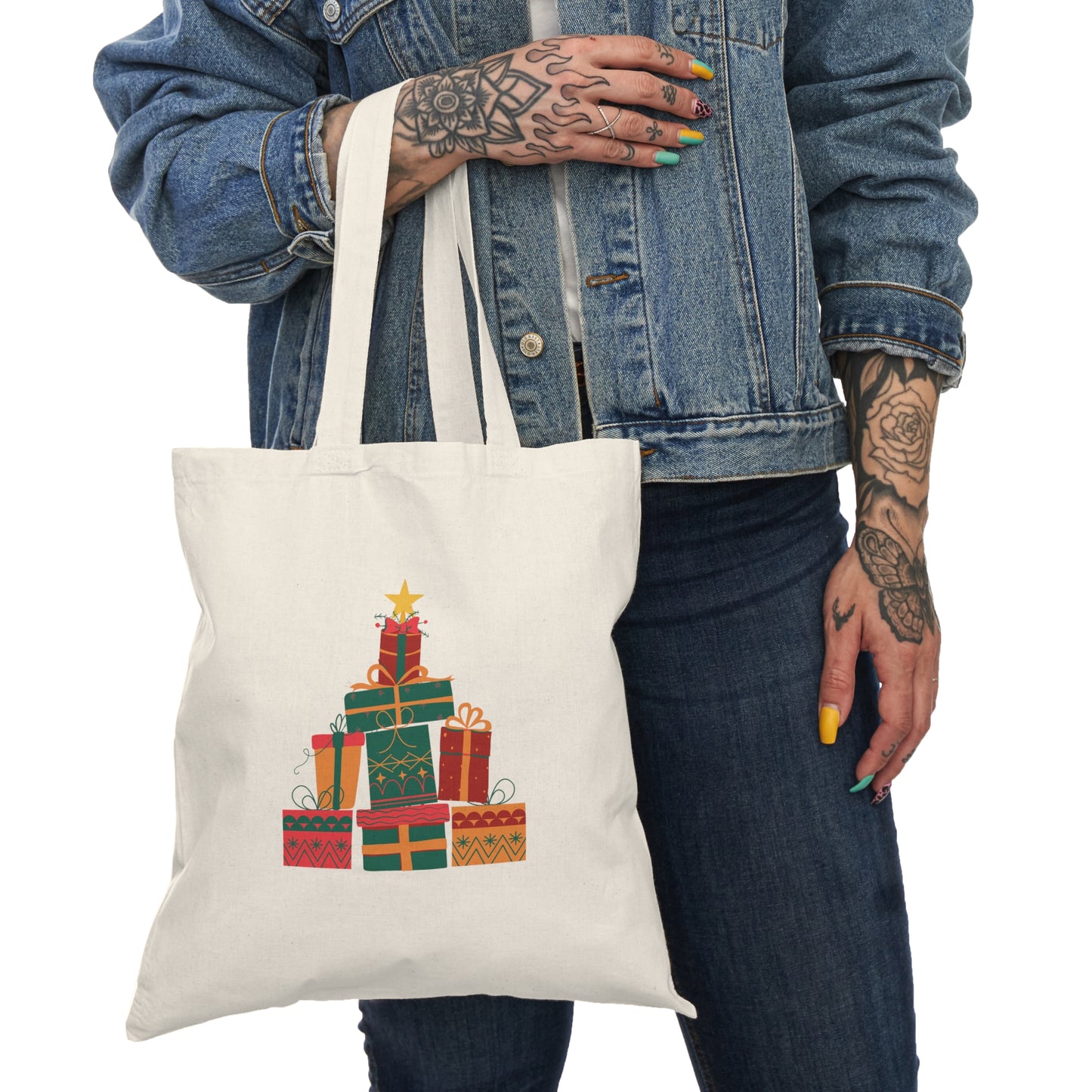 'tis the season Natural Tote Bag