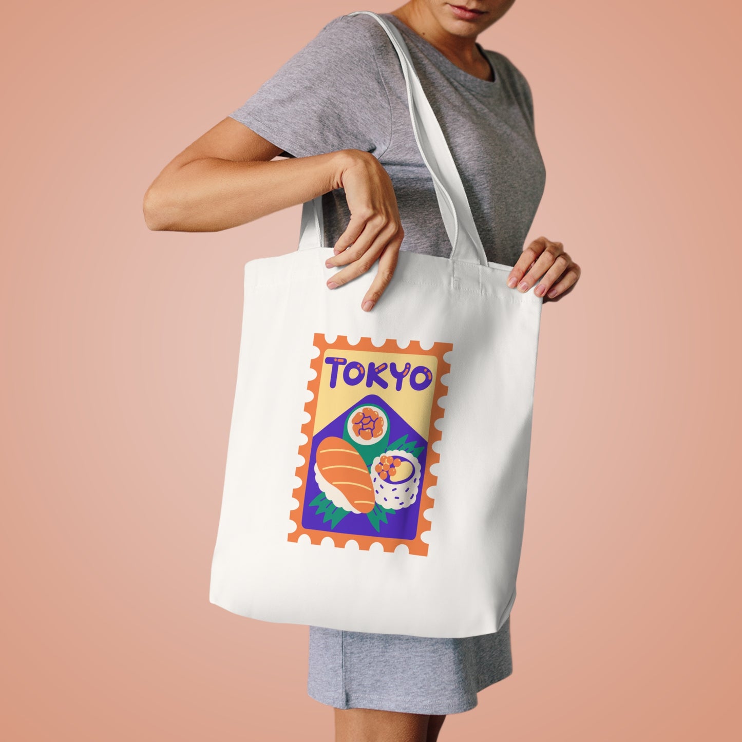 Tokyo Cotton Tote Bag