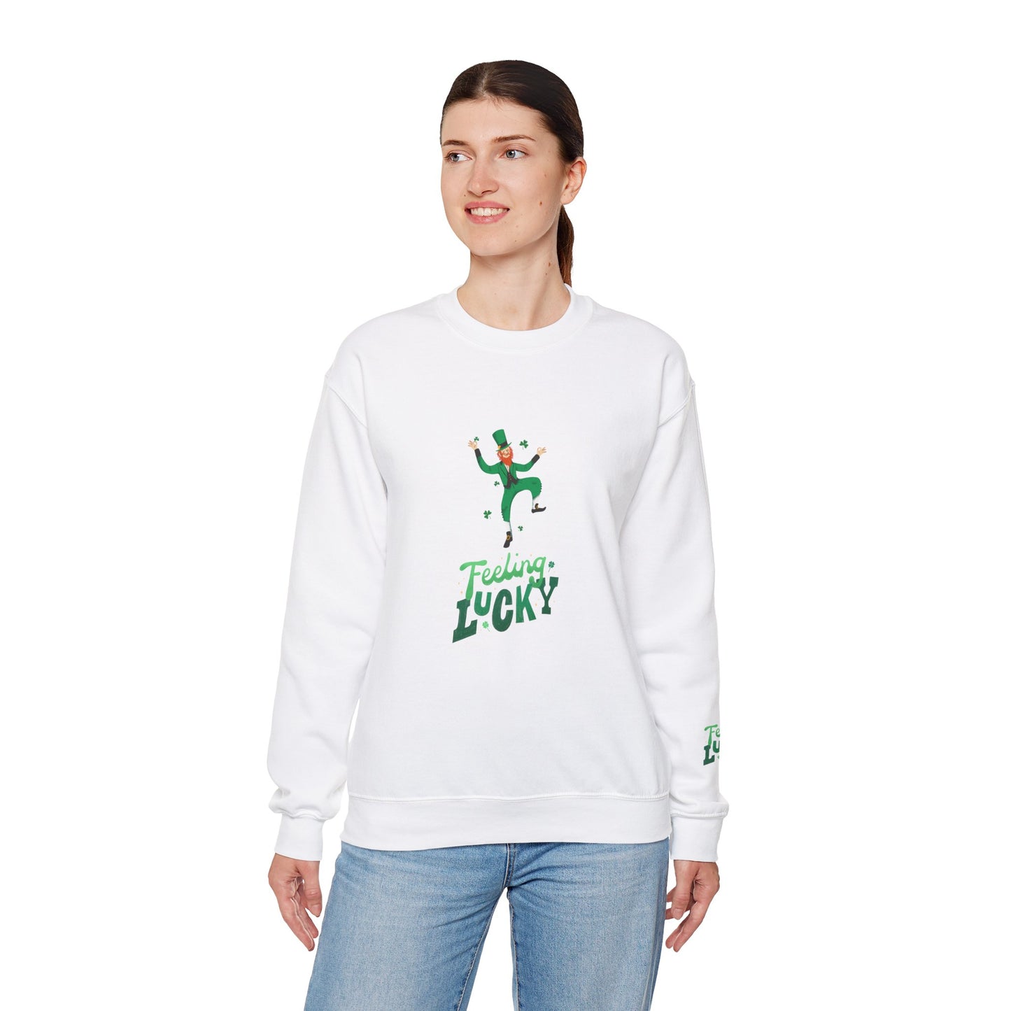 Feeling Lucky Unisex Heavy Blend™ Crewneck Sweatshirt