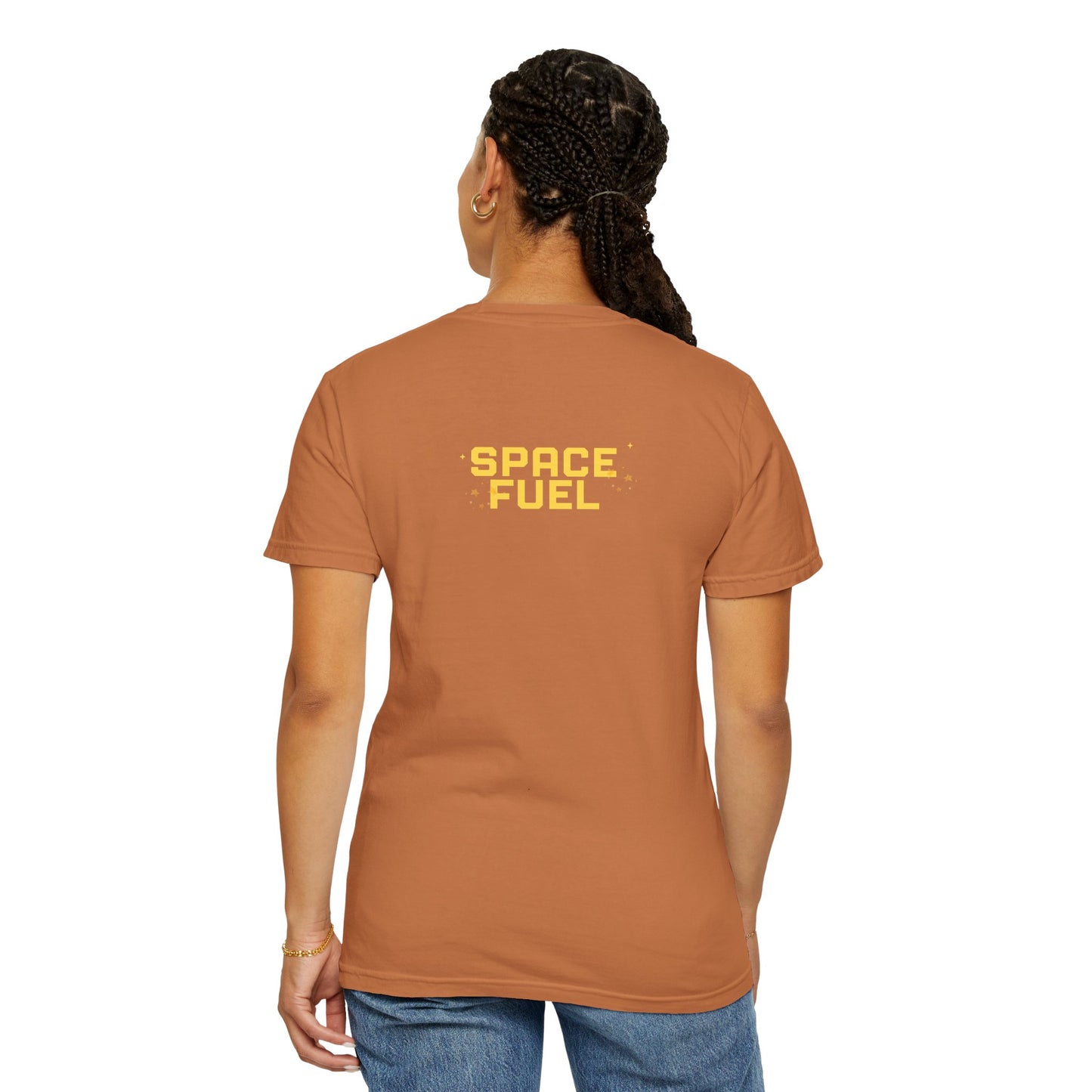 Space Fuel Unisex Garment-Dyed T-shirt
