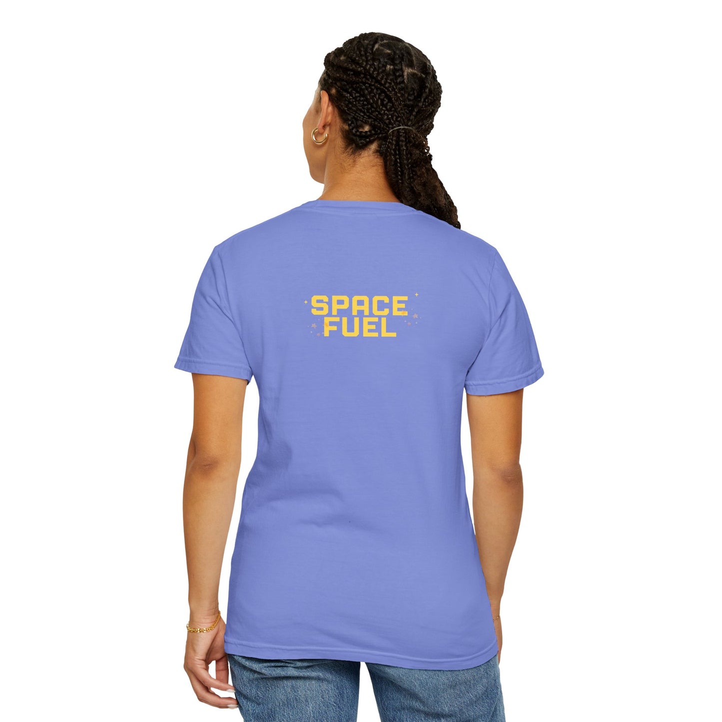 Space Fuel Unisex Garment-Dyed T-shirt