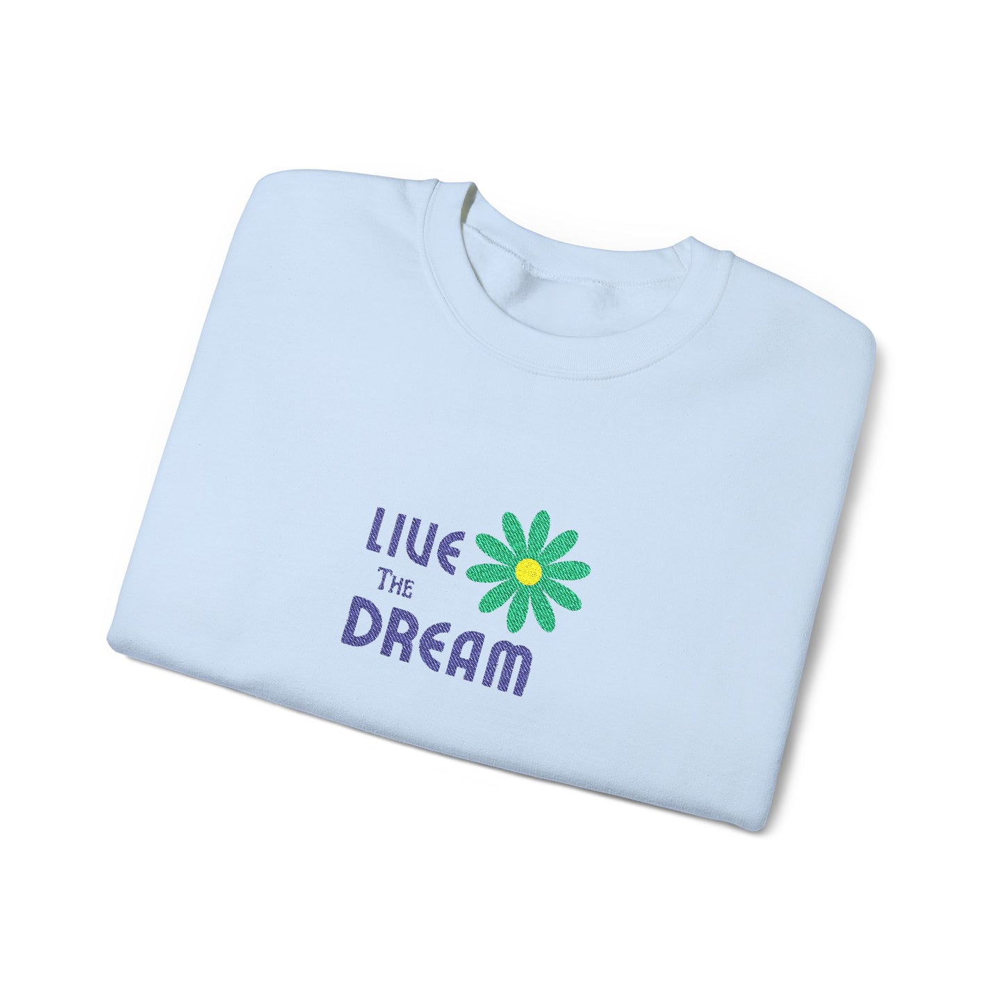 Live The Dream Unisex Heavy Blend™ Crewneck Sweatshirt