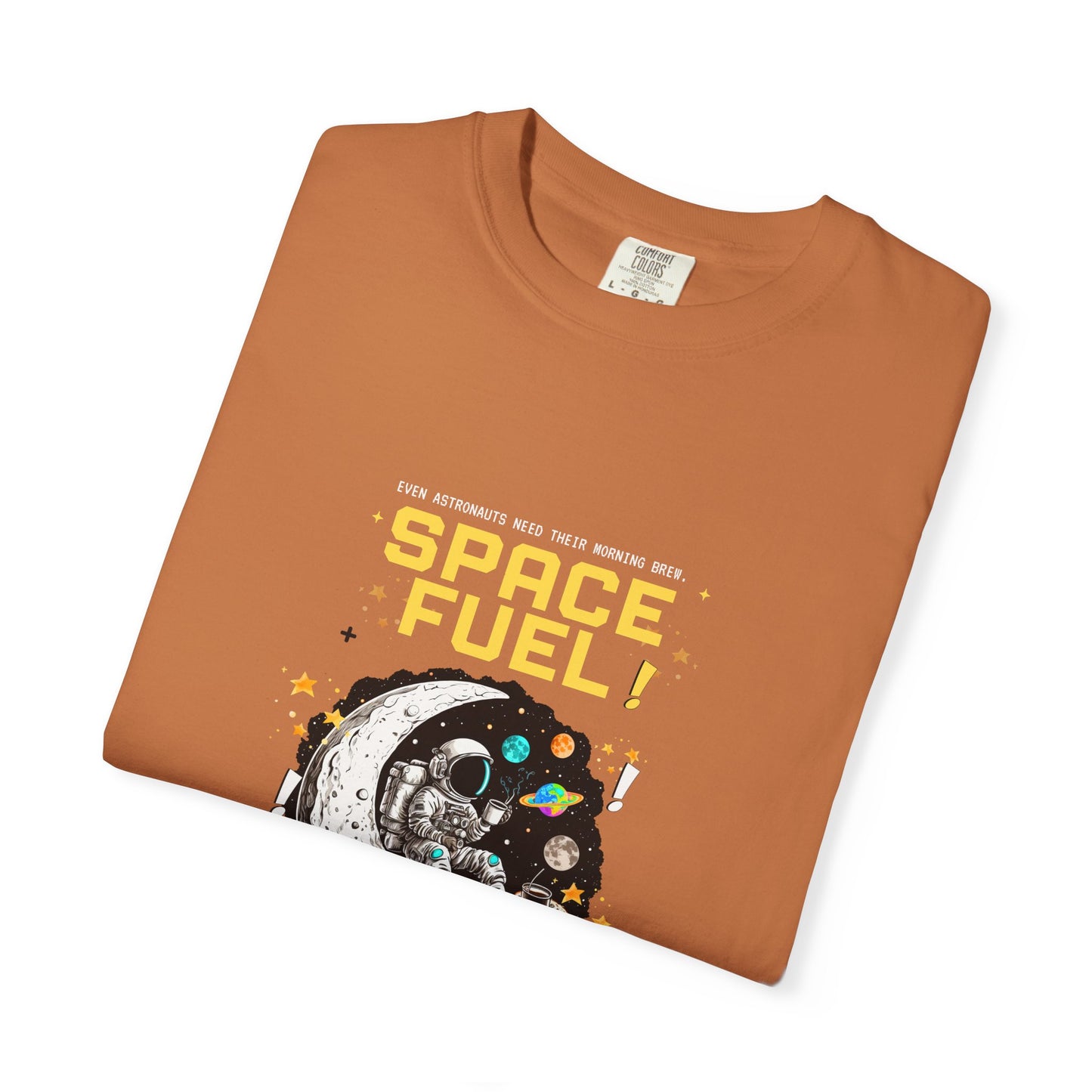 Space Fuel Unisex Garment-Dyed T-shirt