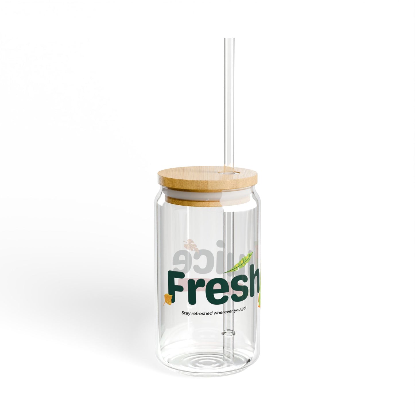 Fresh Juice Sipper Glass, 16oz