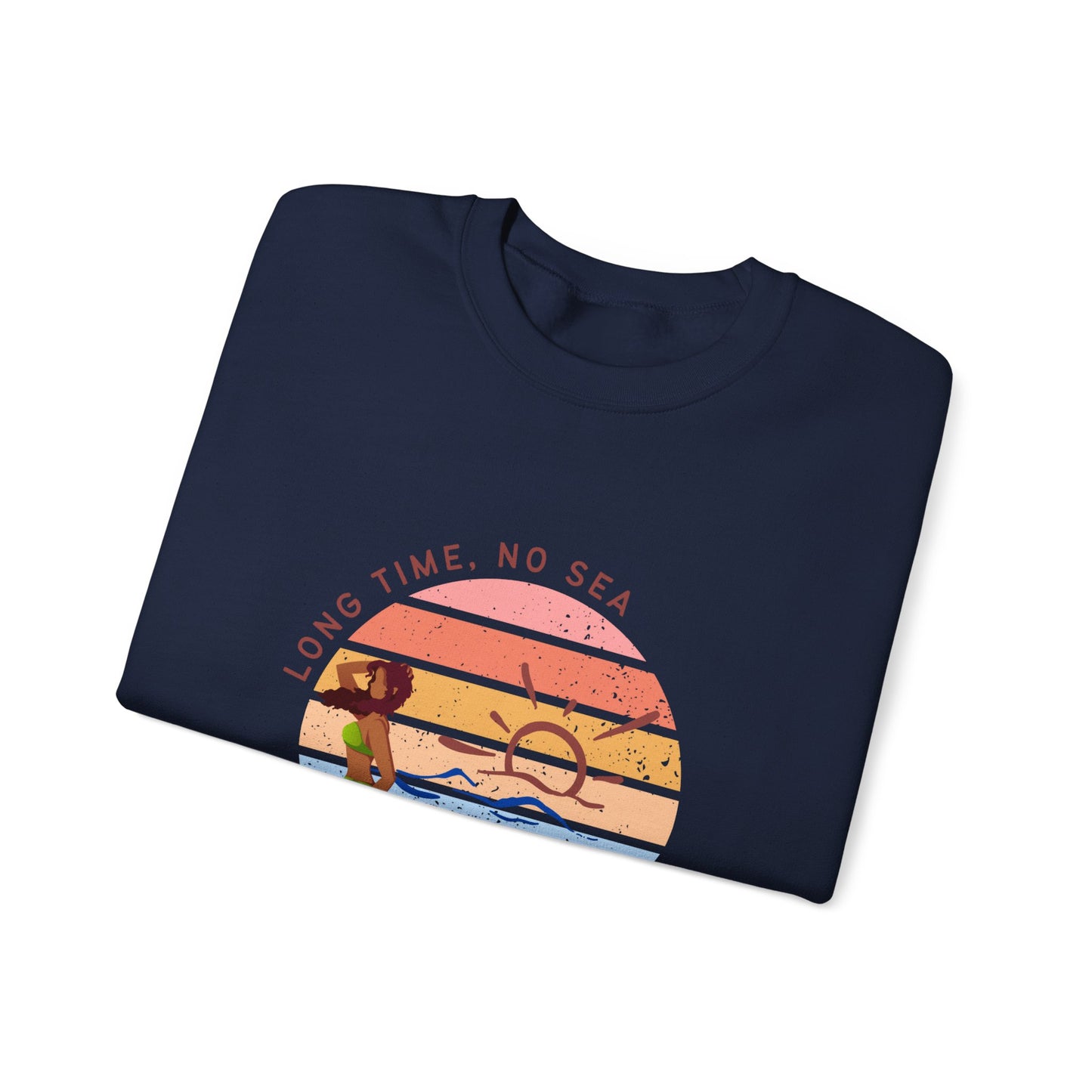 Long Time, No See  Women's Heavy Blend™ Crewneck Sweatshirt