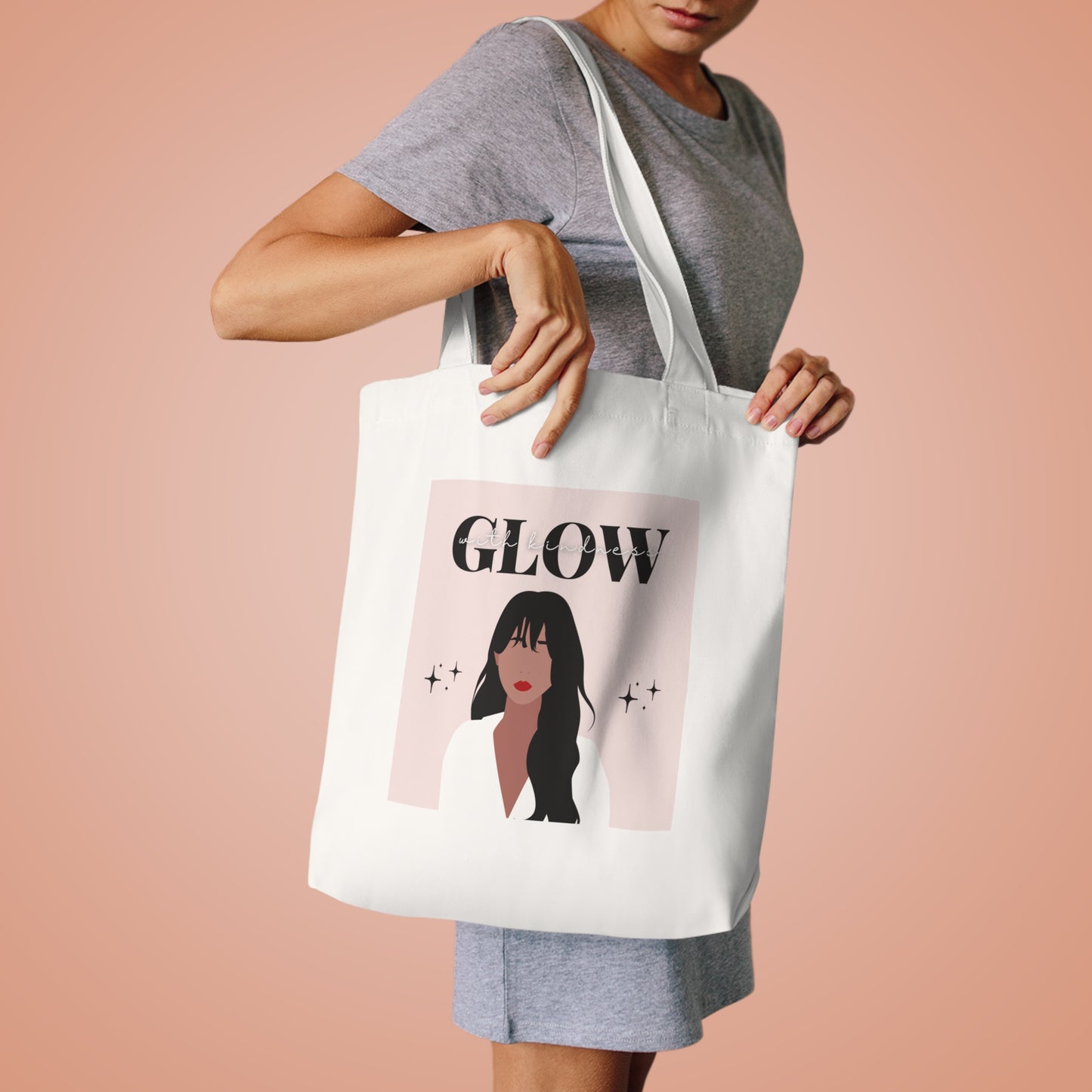 Glow Cotton Tote Bag