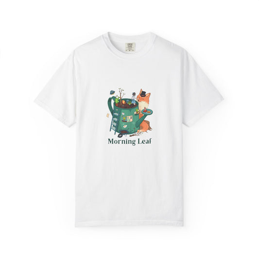 Morning Leaf Unisex Garment-Dyed T-shirt