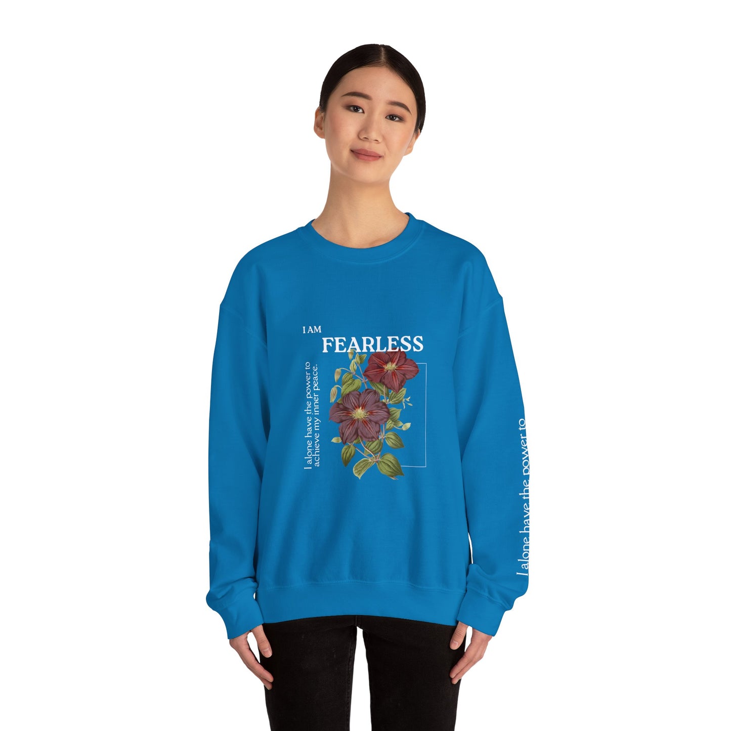 I Am Fearless Women's Heavy Blend™ Crewneck Sweatshirt