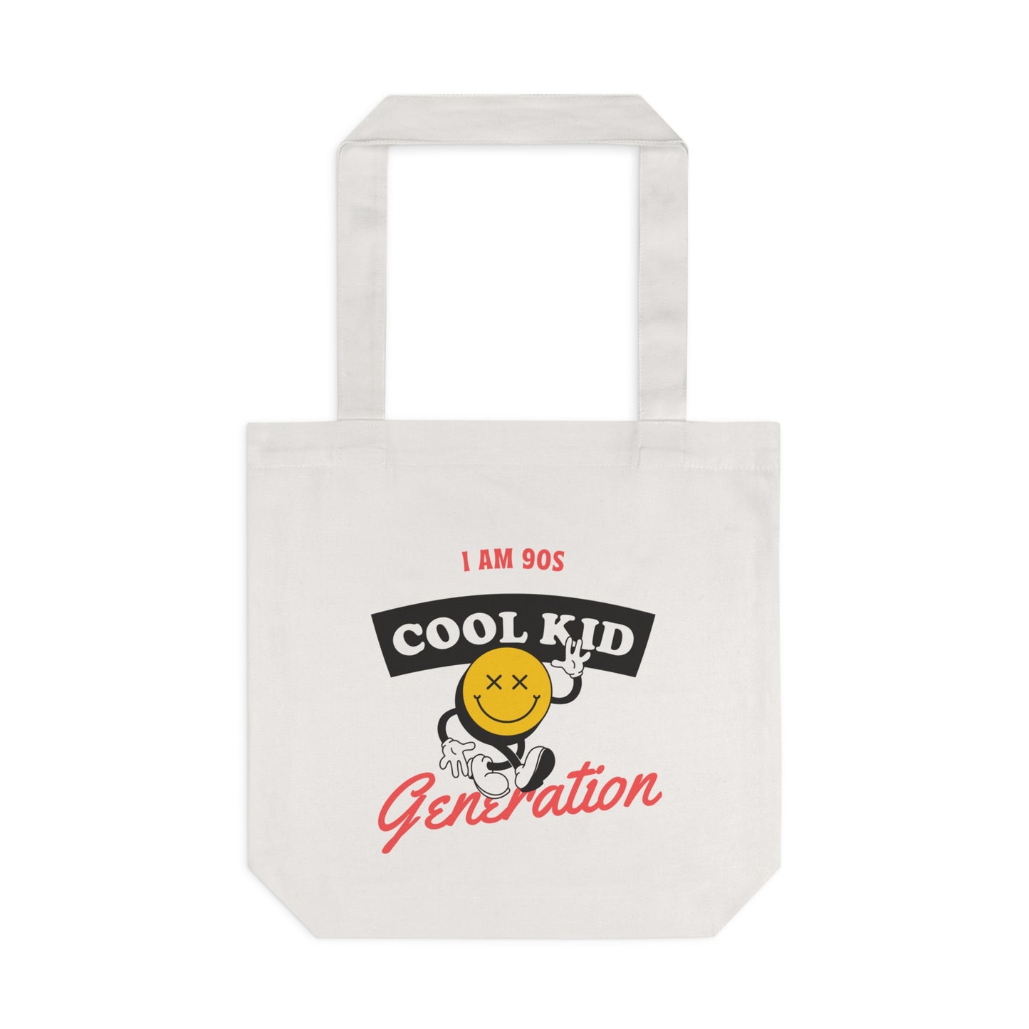 90s Kid Cotton Tote Bag