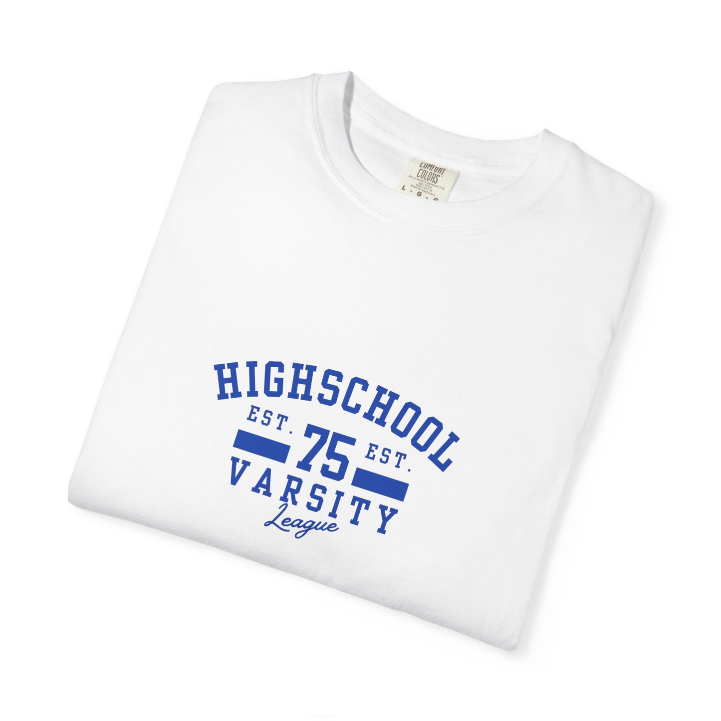 High School Varsity League Unisex Garment-Dyed T-shirt