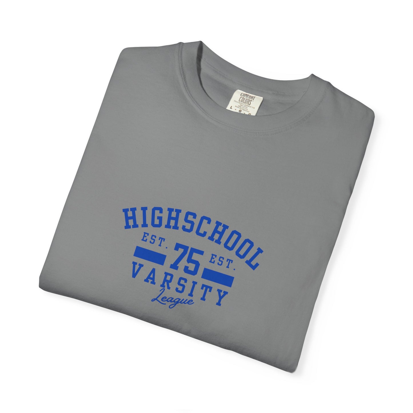 High School Varsity League Unisex Garment-Dyed T-shirt