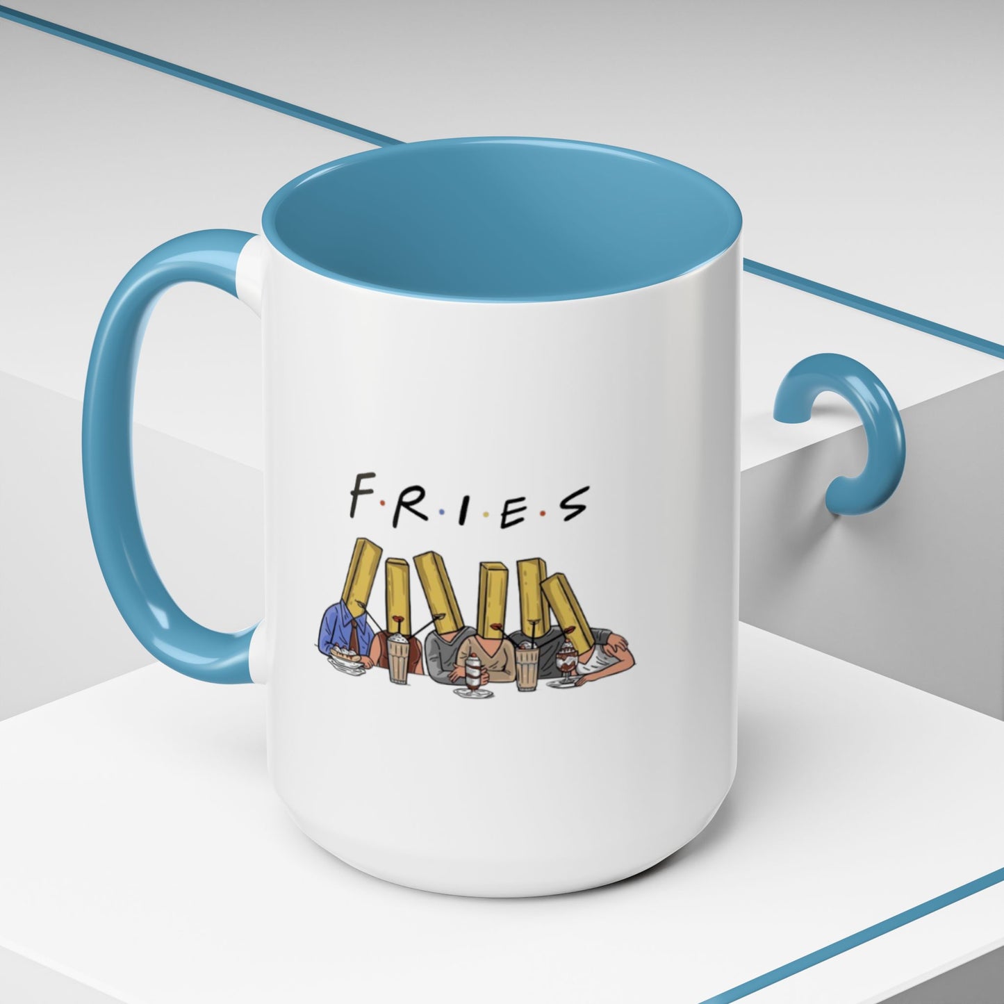Fries Accent Coffee Mug (11, 15oz)