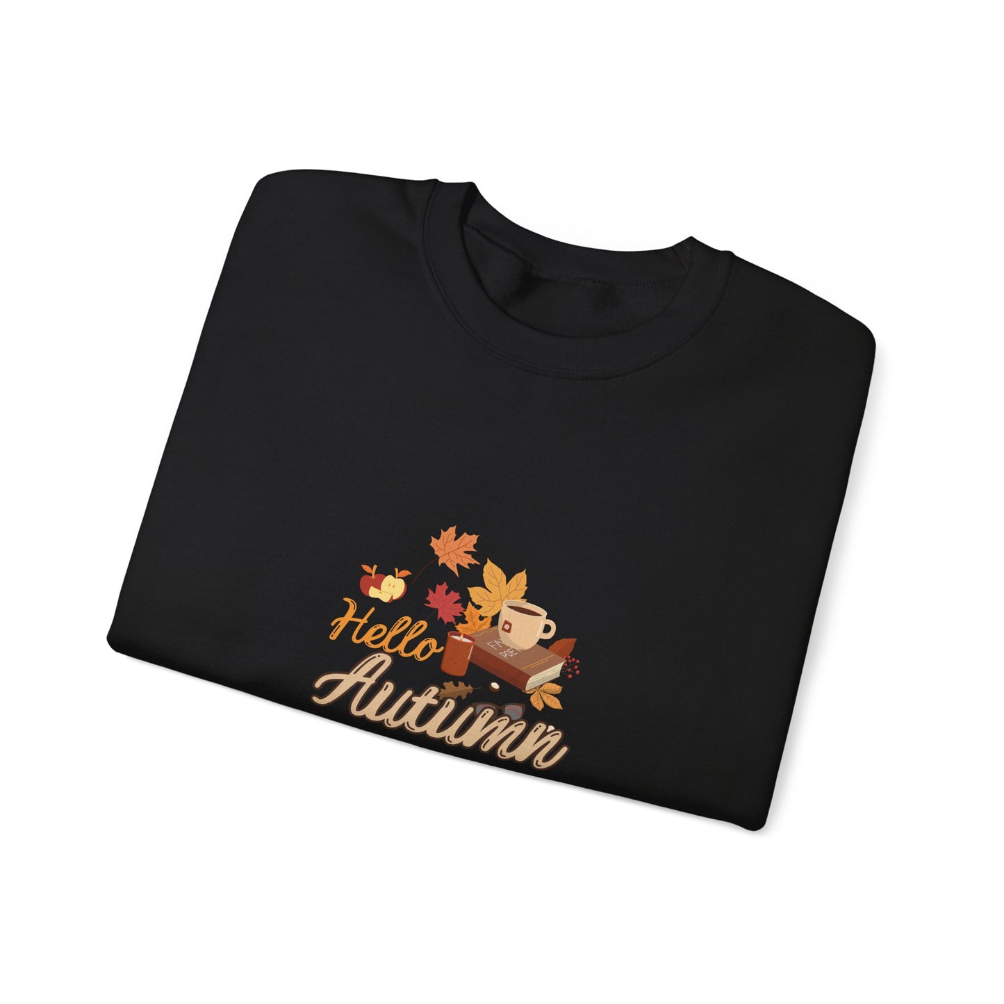 Hello Autumn Season Of Colour Unisex Heavy Blend™ Crewneck Sweatshirt