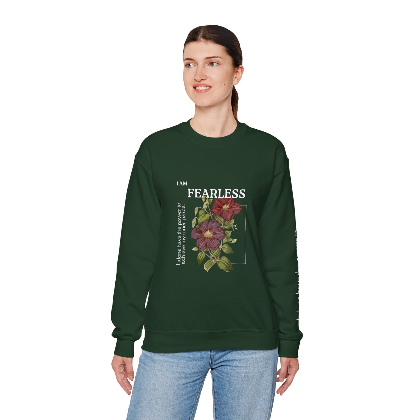 I Am Fearless Women's Heavy Blend™ Crewneck Sweatshirt