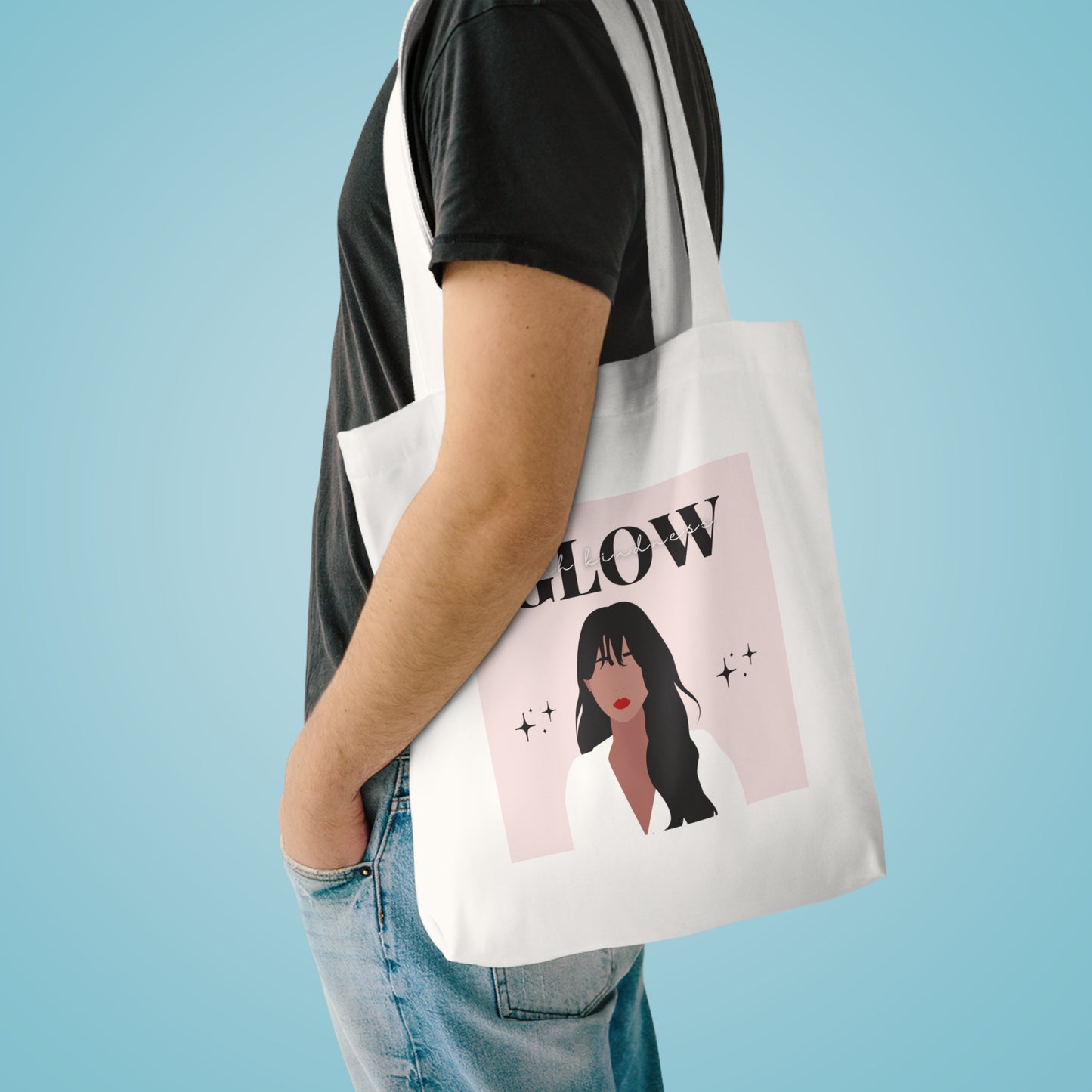 Glow Cotton Tote Bag