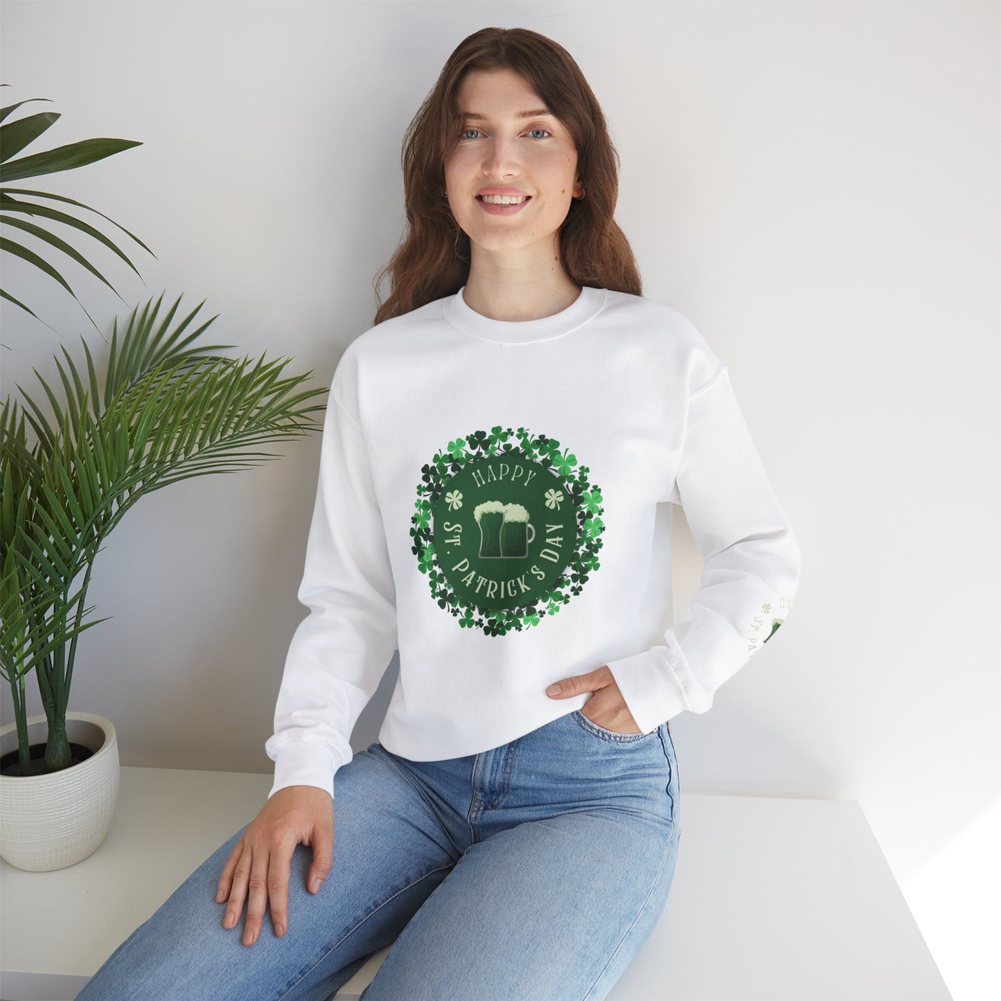 St. Patrick's Day Unisex Heavy Blend™ Crewneck Sweatshirt
