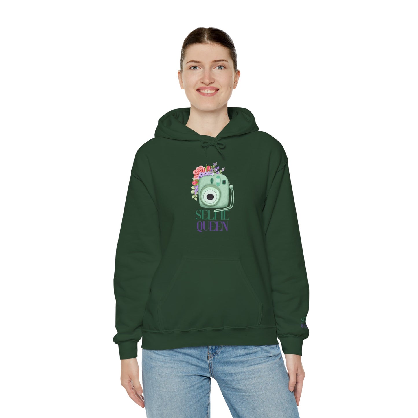 Selfie Queen Women's Heavy Blend™ Hooded Sweatshirt