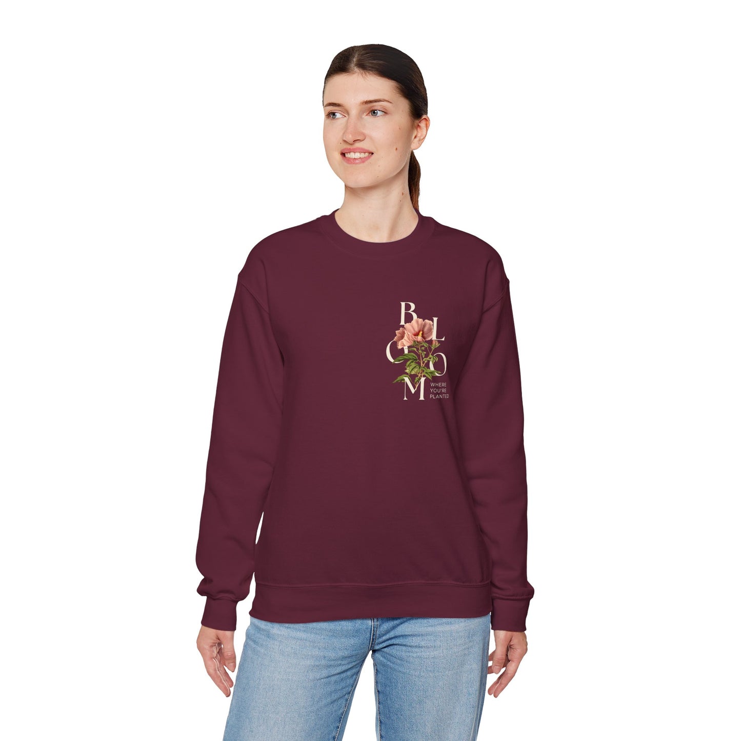 Bloom Women's Heavy Blend™ Crewneck Sweatshirt