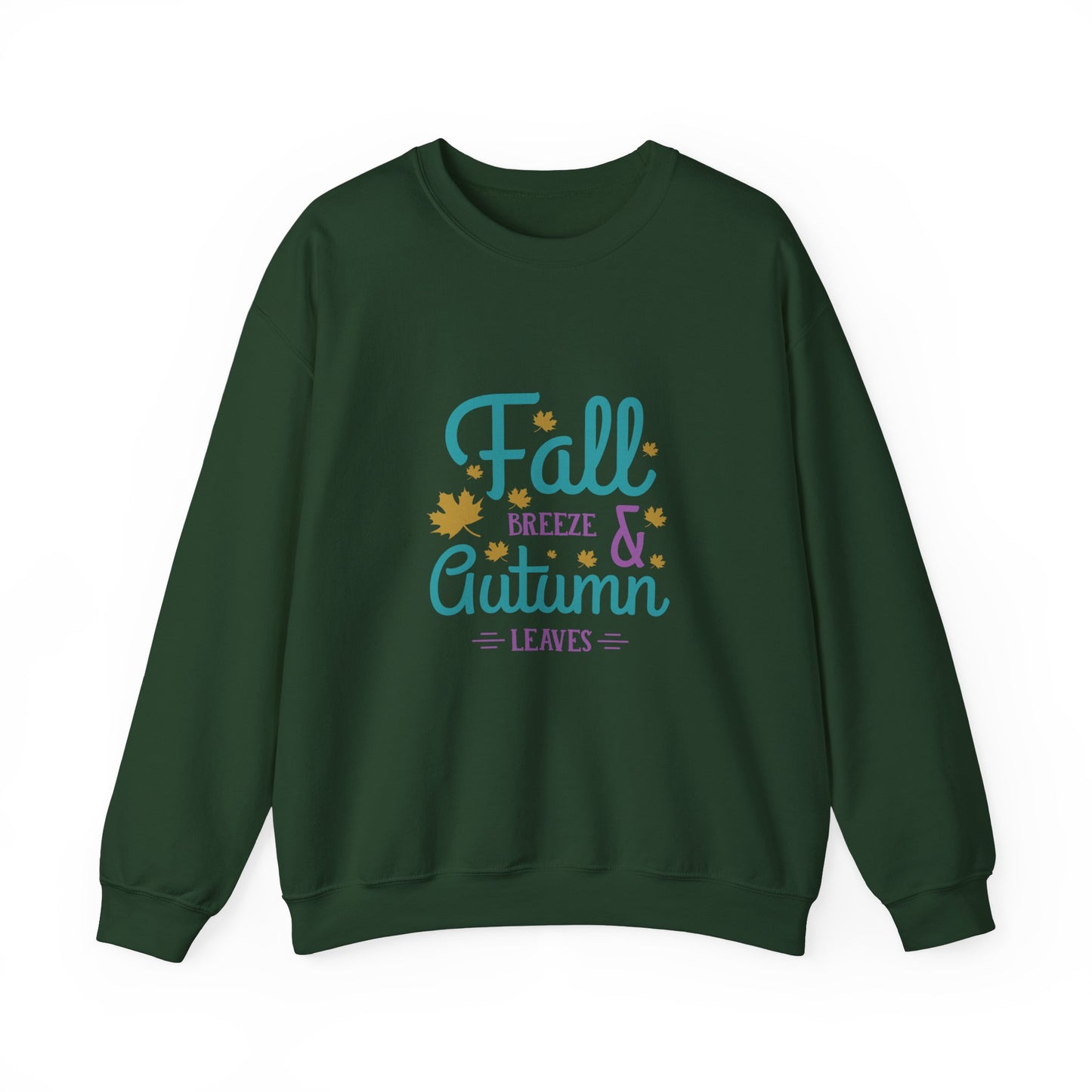 Fall Breeze And Autumn Leaves Unisex Heavy Blend™ Crewneck Sweatshirt