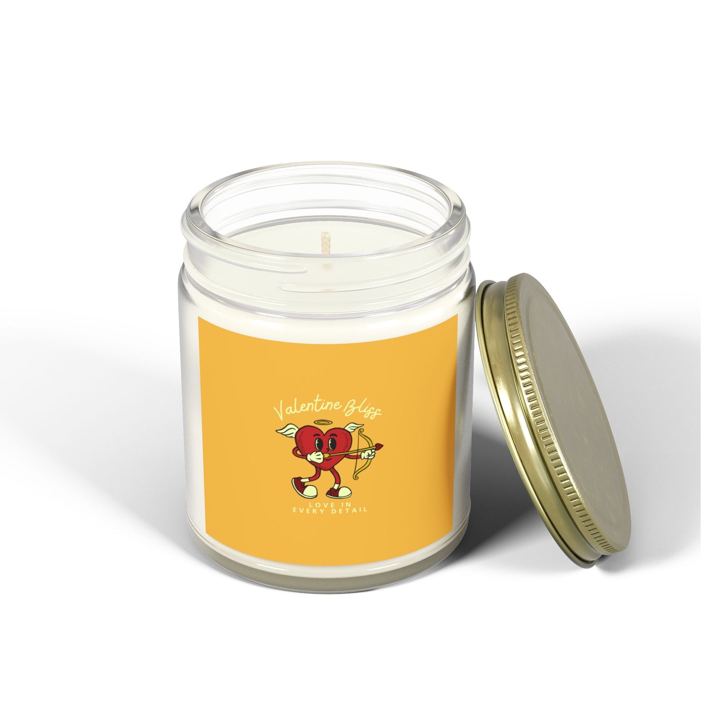 Mango Coconut Scented, Coconut Apricot Wax Candles (9oz)