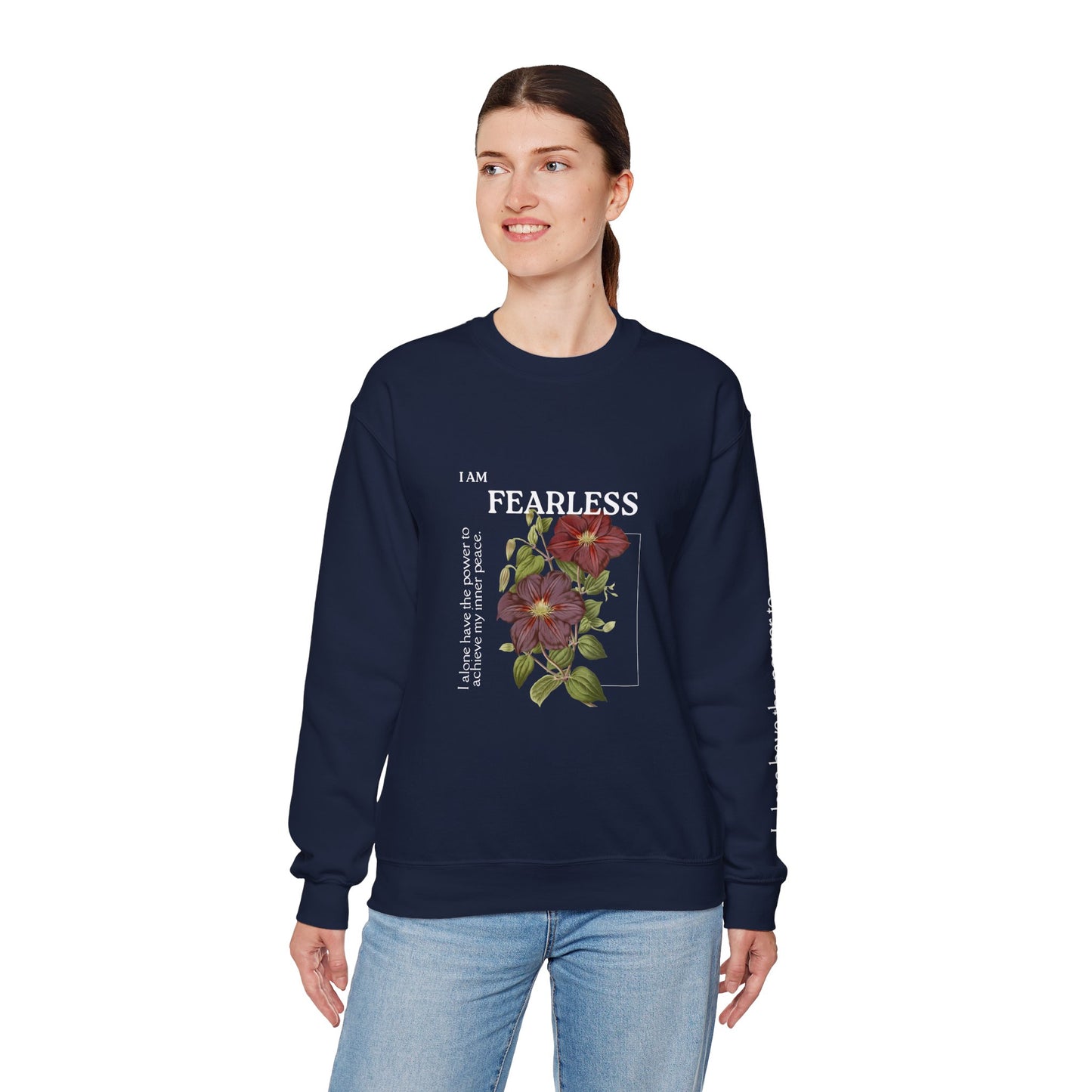 I Am Fearless Women's Heavy Blend™ Crewneck Sweatshirt