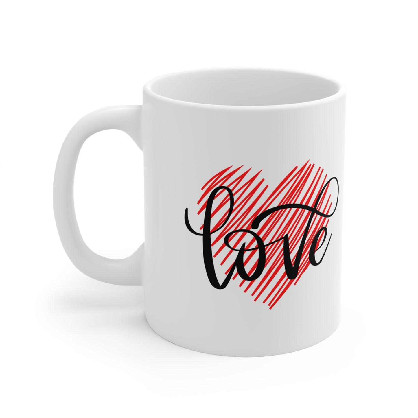 Love Ceramic Coffee Mug 11oz