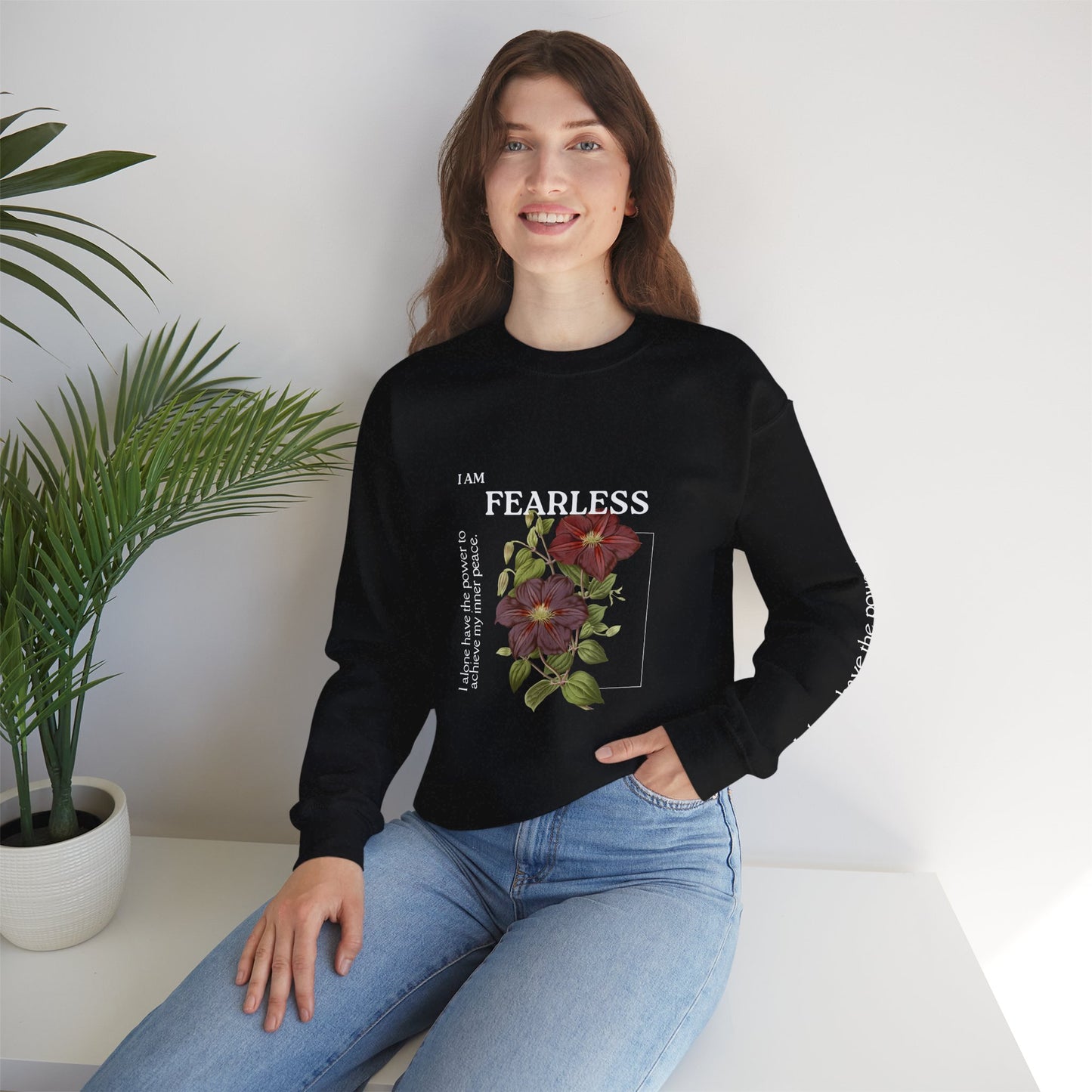 I Am Fearless Women's Heavy Blend™ Crewneck Sweatshirt