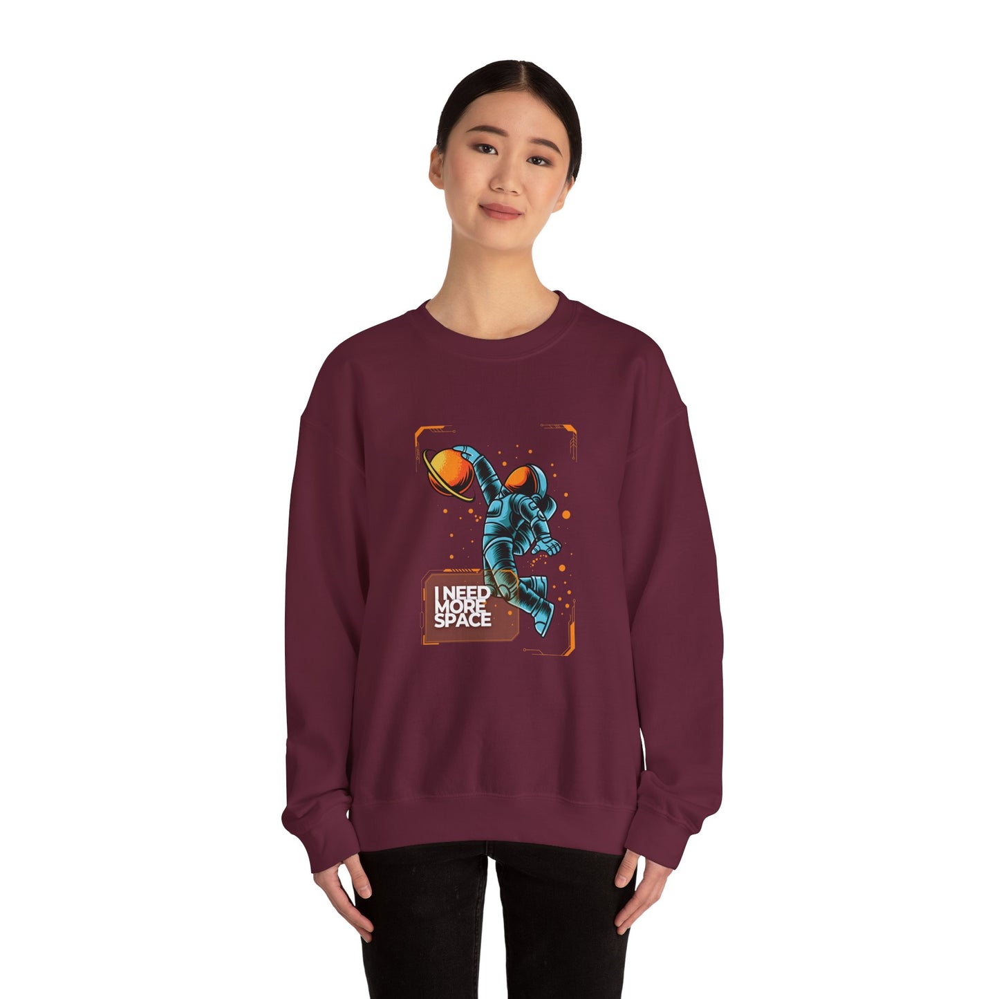 I Need More Space Unisex Heavy Blend™ Crewneck Sweatshirt