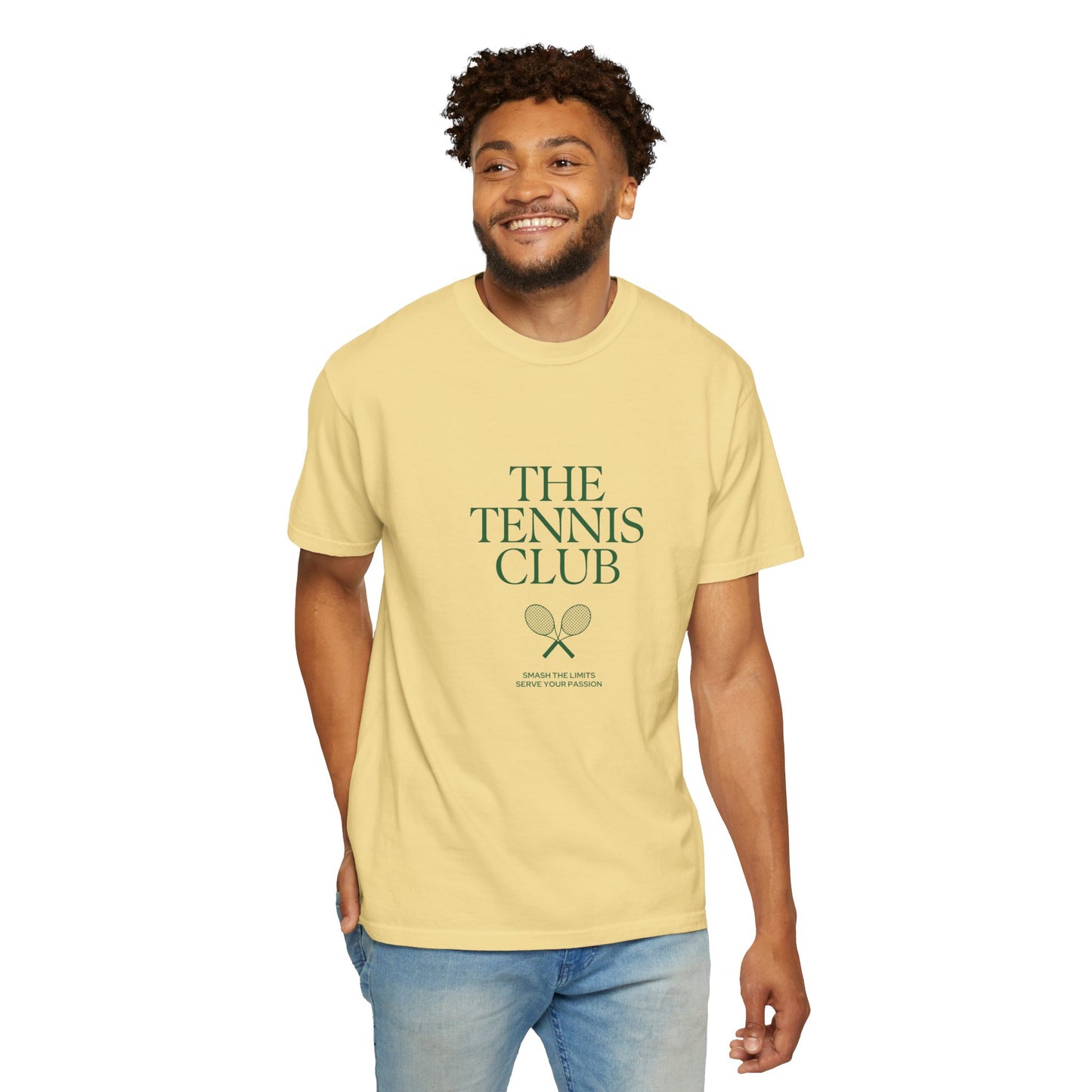 The Tennis Club Unisex Garment-Dyed T-shirt