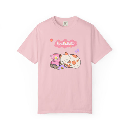 Bookaholic Unisex Garment-Dyed T-shirt