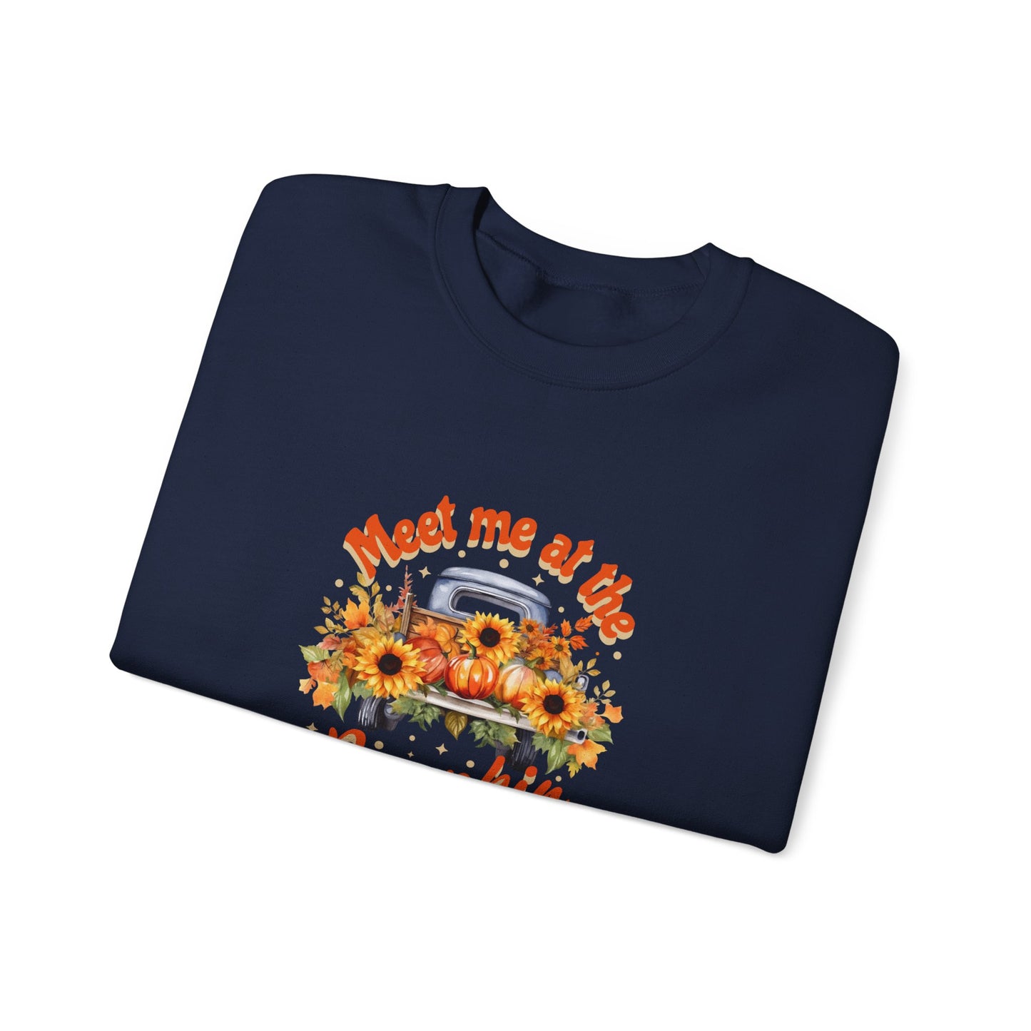 Meet Me At The Pumpkin Patch Unisex Heavy Blend™ Crewneck Sweatshirt