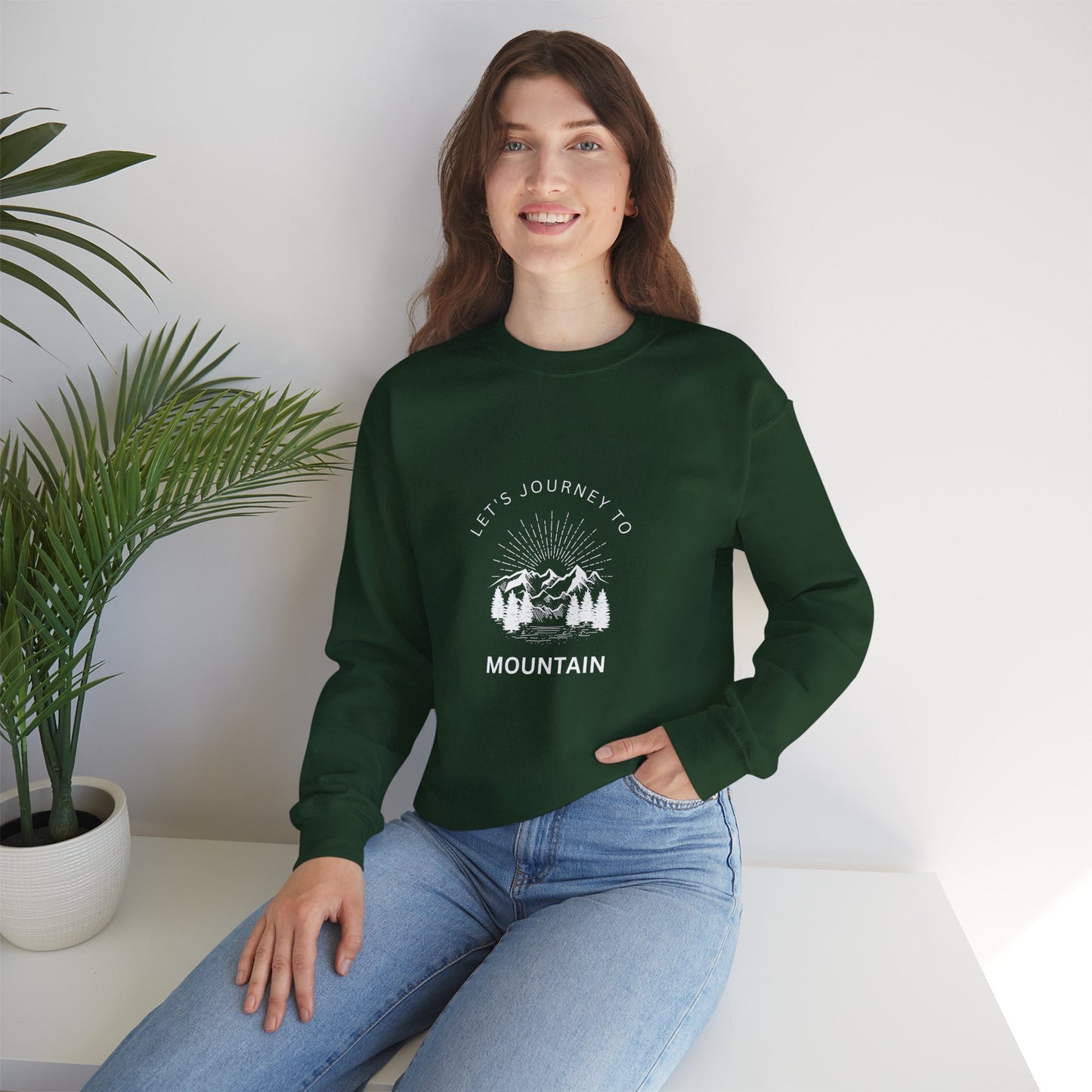 Mountain Unisex Heavy Blend™ Crewneck Sweatshirt
